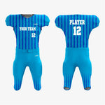 Custom Blue American Football Jersey/Kit – Unisex - K2 Sportswear | Custom Sports Uniforms & Apparels - K2 Sportswear