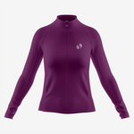 Custom Women's Long Sleeve Cycling Jersey in Maroon - K2 Sportswear | Custom Sports Uniforms & Apparels - K2 Sportswear