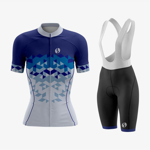 Women’s Custom Cycling Gear in Blue/Black - K2 Sportswear | Custom Sports Uniforms & Apparels - K2 Sportswear