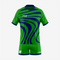 Custom Fit Dark Green/Blue Uniform for Teams