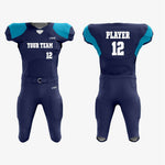 Personalized Dark Blue American Football Uniform – Men & Women - K2 Sportswear | Custom Sports Uniforms & Apparels - K2 Sportswear