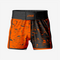 Custom Wrestling Fighting Shorts in Orange/Black