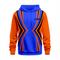 Basktetball Hoodie in Blue and Orange RSBH-003