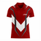 Basketball Polo Shirt in Maroon RSBPS-004