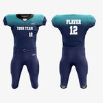 Custom Dark Blue American Football Jersey/Kit – Men & Women - K2 Sportswear | Custom Sports Uniforms & Apparels - K2 Sportswear
