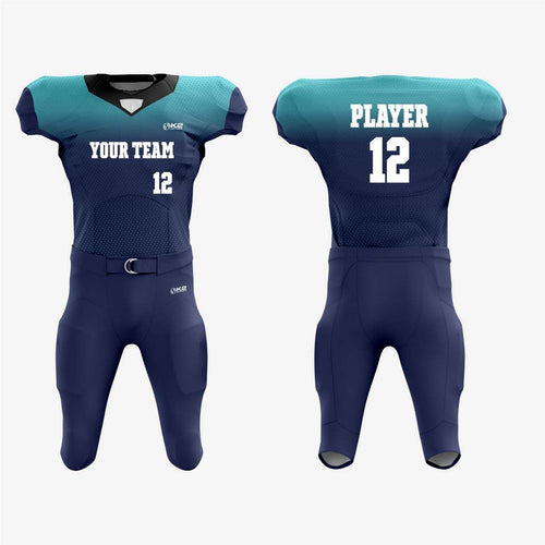 Custom Dark Blue American Football Jersey/Kit – Men & Women - K2 Sportswear | Custom Sports Uniforms & Apparels - K2 Sportswear