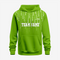 Personalized Wrestling Hoodie in Green