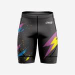 Black Mens Padded Bicycle Shorts with Breathable Compression Fabric - K2 Sportswear | Custom Sports Uniforms & Apparels - K2 Sportswear
