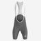 Personalized Dark Grey Men's Cycling Bib Shorts - Ride in Style