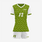 Team Ready Custom Apple Green Volleyball Uniform Set