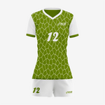 Team Ready Custom Apple Green Volleyball Uniform Set - K2 Sportswear | Custom Sports Uniforms & Apparels - K2 Sportswear