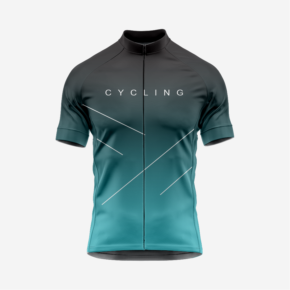 Men’s Cycling Jersey and Shorts Set – Road Bike Clothing Dark Cyan