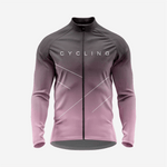 Men’s Long Sleeve Cycling Top and Bib Shorts Set - Pastel Purple - K2 Sportswear | Custom Sports Uniforms & Apparels - K2 Sportswear