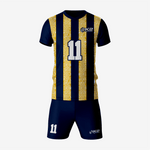 Premium Custom Dark Blue Volleyball Uniform Set - K2 Sportswear | Custom Sports Uniforms & Apparels - K2 Sportswear