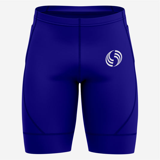 Custom Men's Cycling Shorts – Navy Blue Padded Bike Shorts