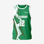 Men's Personalized Dark Green Lacrosse Pinnie - K2 Sportswear | Custom Sports Uniforms & Apparels - K2 Sportswear