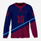 Maroon/Blue Custom Ice Hockey Jersey – Team Wear