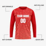 Top-Quality Soccer Jersey for Goalkeepers - Crimson Red - K2 Sportswear | Custom Sports Uniforms & Apparels - K2 Sportswear