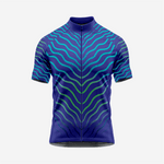 Men’s Blue Short Sleeve Cycling Jersey for Road and Racing - K2 Sportswear | Custom Sports Uniforms & Apparels - K2 Sportswear