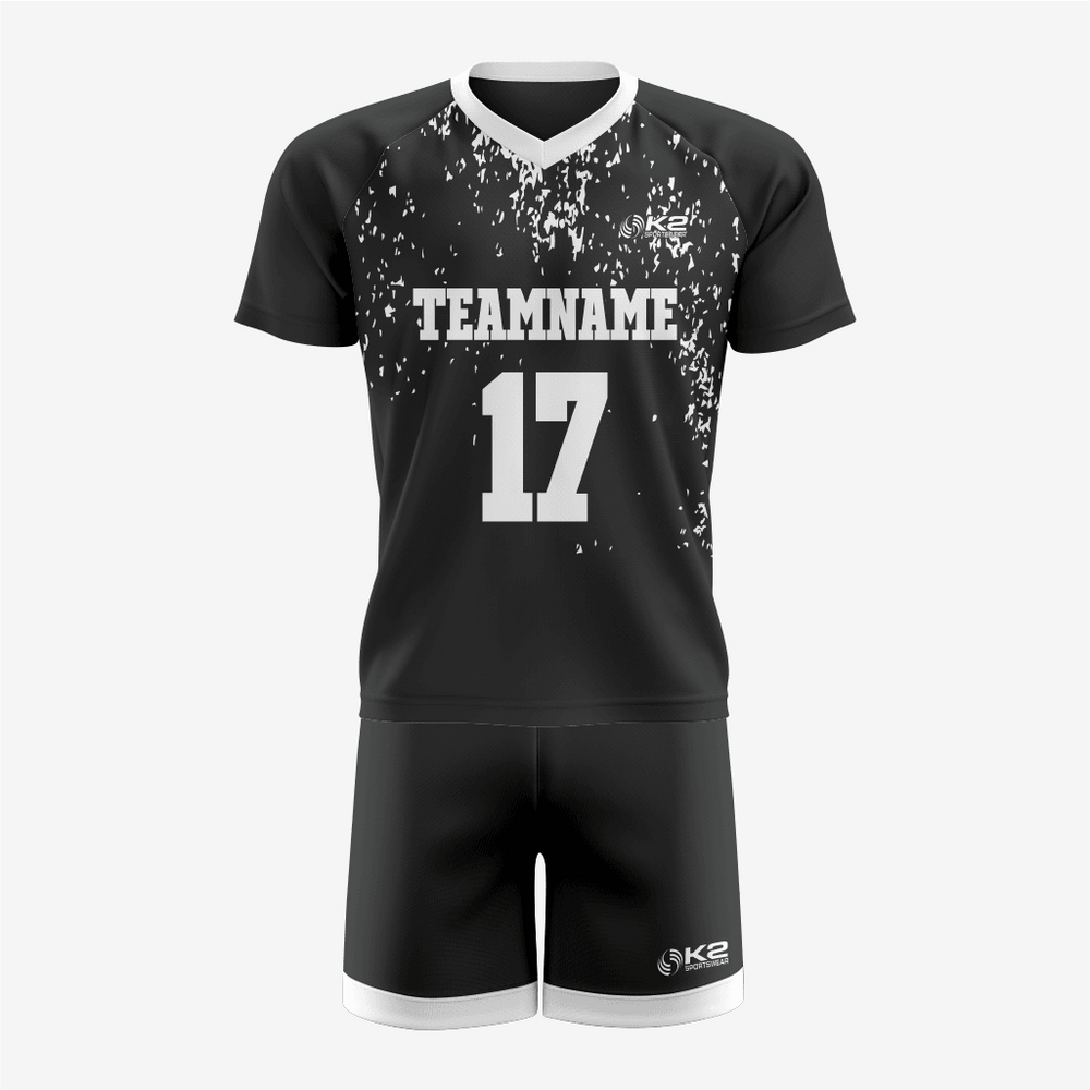 Custom Lacrosse Uniform in Black – Play in Style