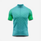 Short Sleeve Cycling Jersey Men | Hexagon Pattern Bike Shirt