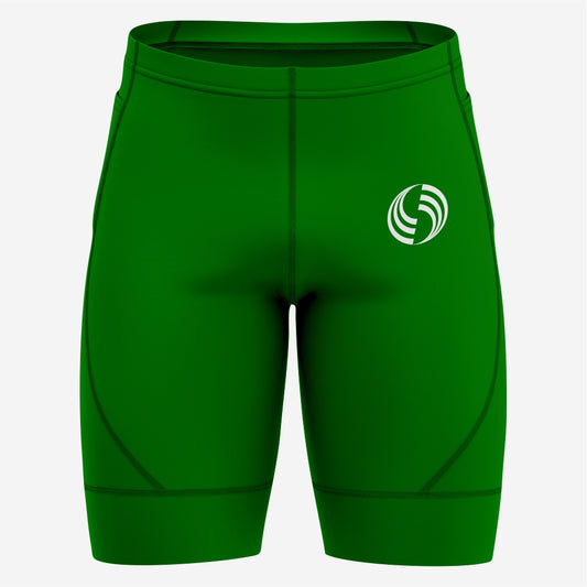 Dark Green Men's Personalized Cycling Shorts - K2 Sportswear