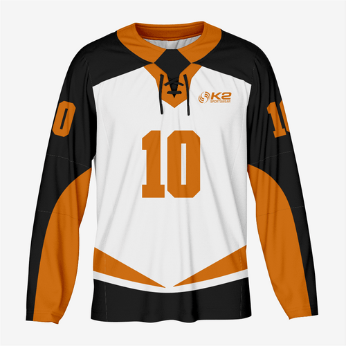 Bronze/Black Custom Ice Hockey Jersey – Team Wear - K2 Sportswear | Custom Sports Uniforms & Apparels - K2 Sportswear
