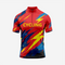 Men’s Short Sleeve Cycling Jersey for Road and Racing - Red