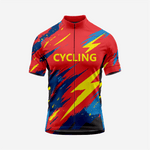 Men’s Short Sleeve Cycling Jersey for Road and Racing - Red - K2 Sportswear | Custom Sports Uniforms & Apparels - K2 Sportswear