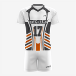 Custom Lacrosse Uniform in Orange/White - K2 Sportswear | Custom Sports Uniforms & Apparels - K2 Sportswear