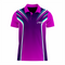 Basketball Polo Shirt in Purple RSBPS-008