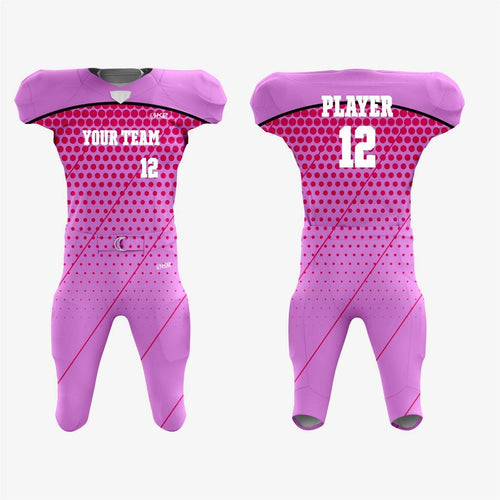Personalized Mulberry American Football Uniform – Unisex Fit - K2 Sportswear | Custom Sports Uniforms & Apparels - K2 Sportswear