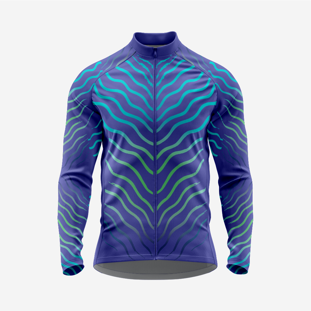 Men’s Long Sleeve Bicycle Jersey Quick‑Dry Set