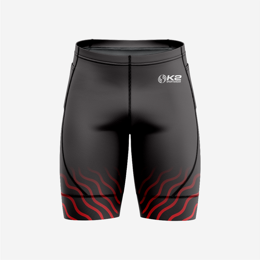 Moisture Wicking Bicycle Shorts for Men Black Road Cycling Gear