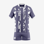 Personalized Rugby Jersey & Shorts Set in Davy Grey - K2 Sportswear | Custom Sports Uniforms & Apparels - K2 Sportswear