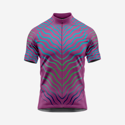 Men’s Cycling Jersey & Bib Shorts – Quick‑Dry, Breathable Short‑Sleeve Kit