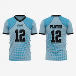 Custom Bondi Blue Football Fan Jersey for Men & Women - K2 Sportswear | Custom Sports Uniforms & Apparels - K2 Sportswear