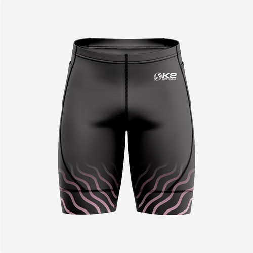 Men’s Biker Black Shorts Premium Padded Bicycle Shorts for Riders - K2 Sportswear | Custom Sports Uniforms & Apparels - K2 Sportswear