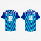Blue Custom Football Practice Jersey – Men & Women