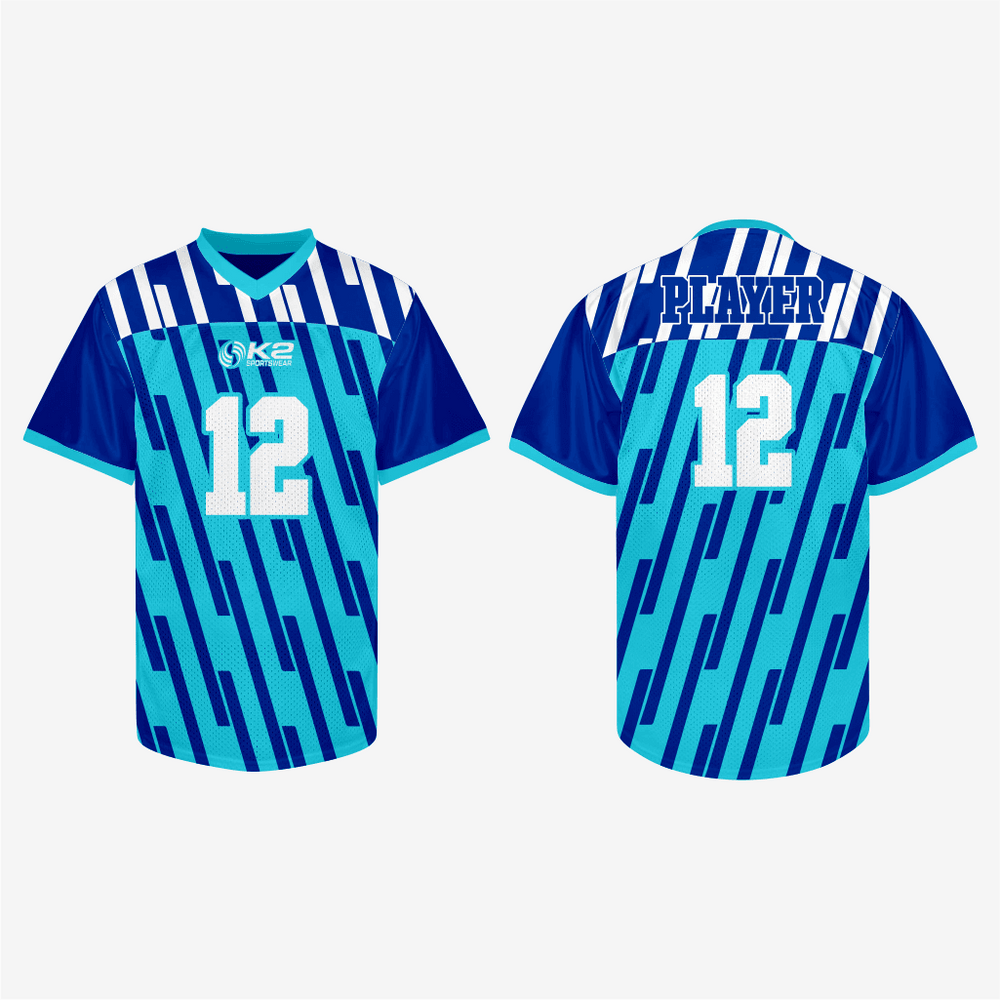 Blaues Custom Football-Trainings-Trikot – Herren & Damen
