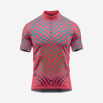 Mens Short Sleeve Cycling Jersey Dark Pink Lightweight Bike Apparel - K2 Sportswear | Custom Sports Uniforms & Apparels - K2 Sportswear
