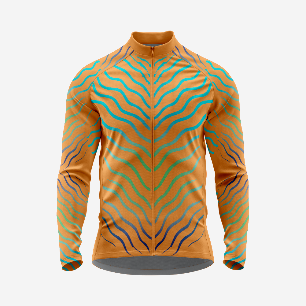 Men’s Long Sleeve Bicycle Jersey Quick‑Dry Set