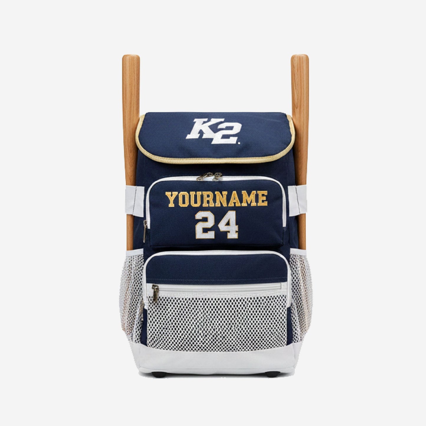 Custom Baseball Bag - Personalized Baseball Equipment Bag Team Name & Logo