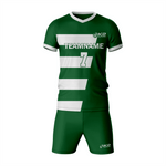 Custom Green/White Flag Football Uniform Set - K2 Sportswear | Custom Sports Uniforms & Apparels - K2 Sportswear