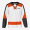 Custom Ice Hockey Jersey in Orange/White/Black