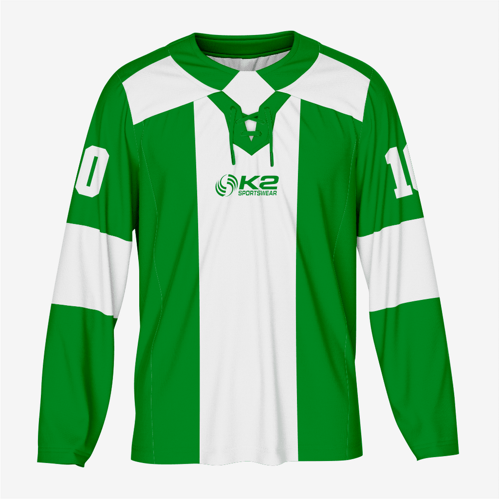 Green Custom Ice Hockey Jersey – Team Wear