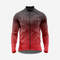 Men’s Red Long Sleeve Cycling Jersey for Road Riders