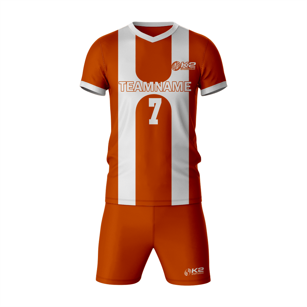 Custom Flag Football Uniform Set in Rust