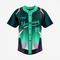 Softball Full Button Jersey – Custom Dark Green for Teams