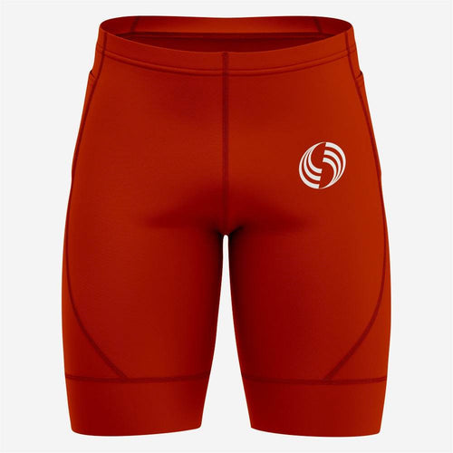Personalized Men's Cycling Shorts in Crimson Red - K2 Sportswear | Custom Sports Uniforms & Apparels - K2 Sportswear